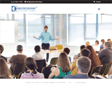 Tablet Screenshot of mastercoaching.nl